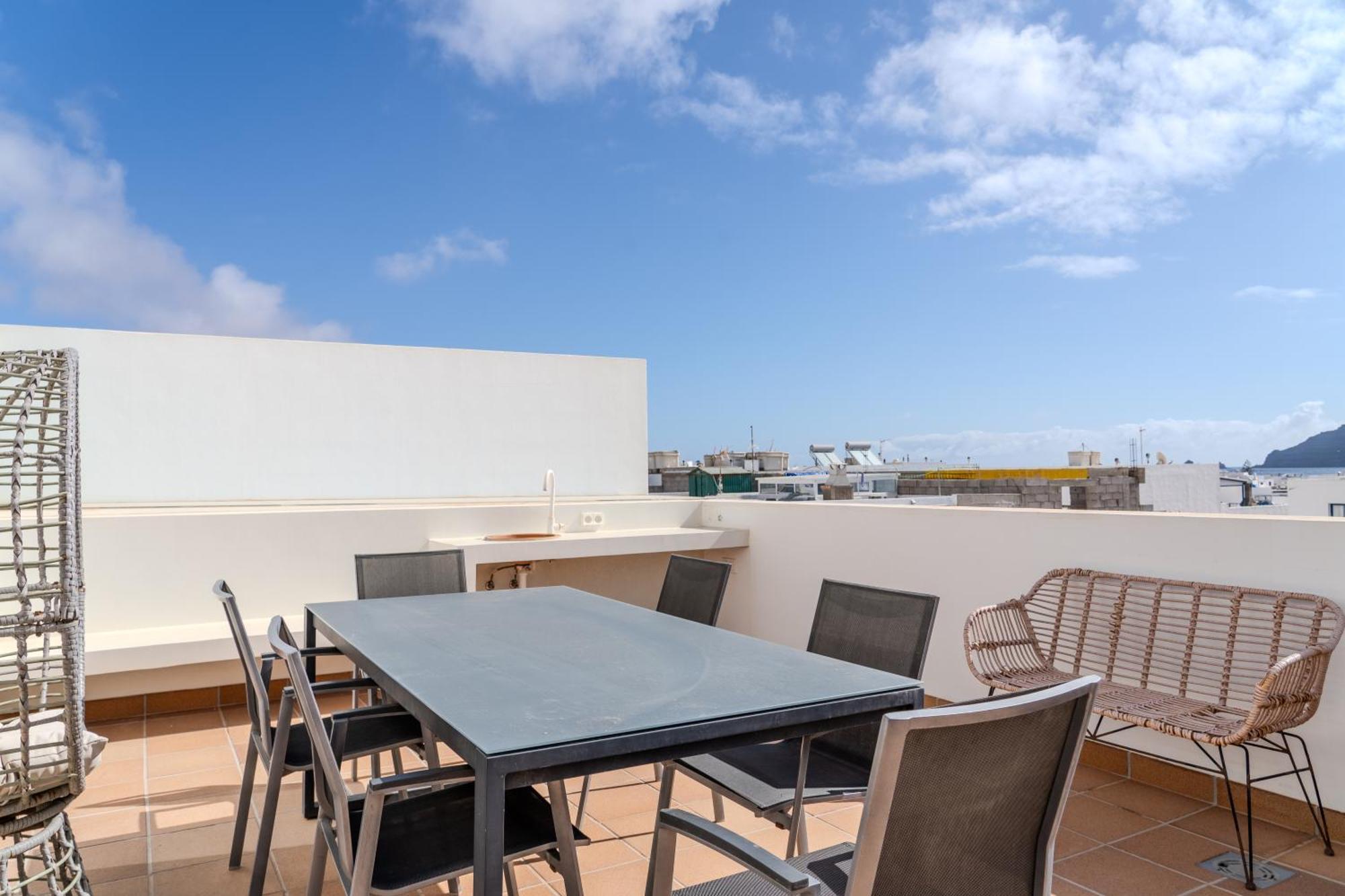 Alma Suite Duplex Caleta de Sebo Bagian luar foto